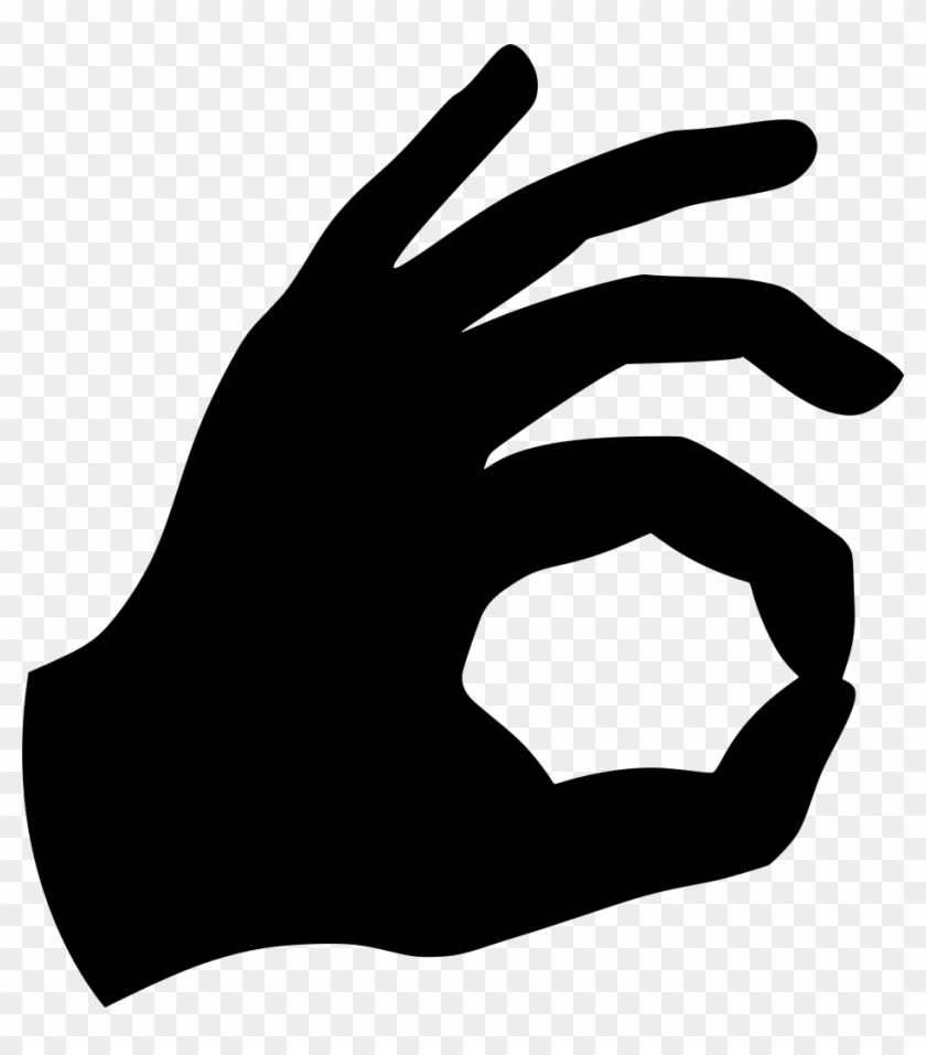 Download Png - Okay Hand Sign Clip Art Transparent Png #359621