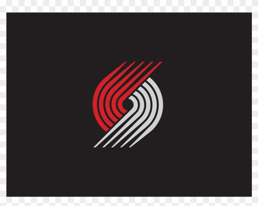 Nba Portland Trailblazers Logo - Logo Portland Trail Blazers Clipart #3500267