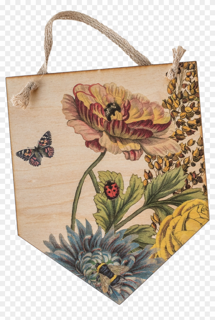 Botanical Butterfly - Orchid Clipart #3500786