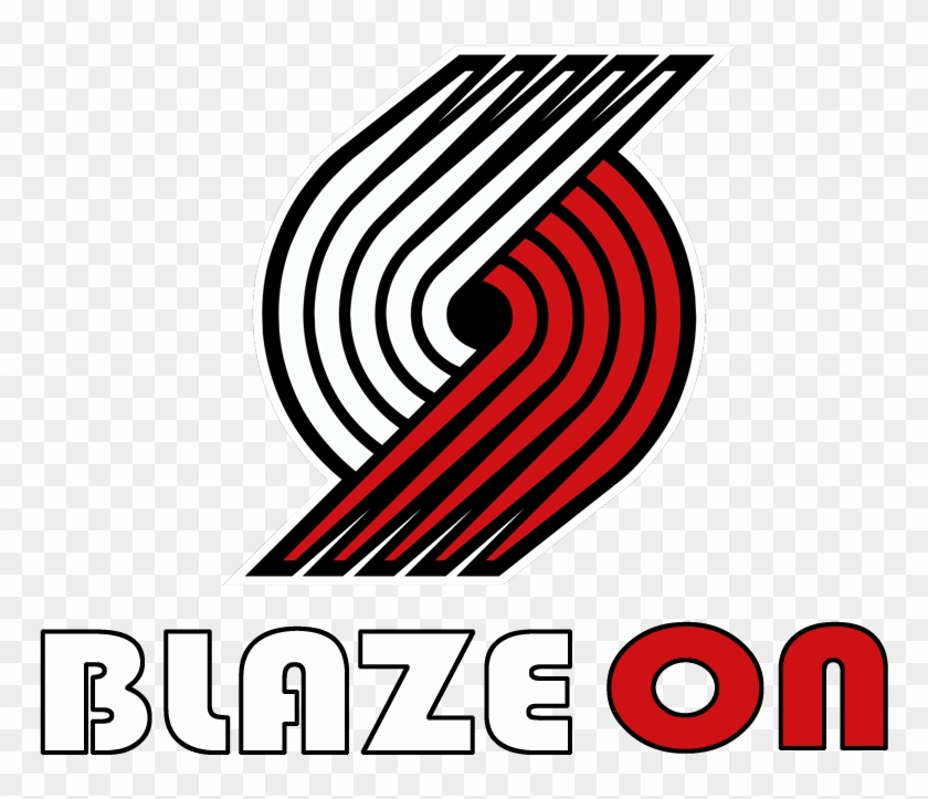 I Dont Like The Font - Portland Trail Blazers Logo 2016 Clipart #3500922