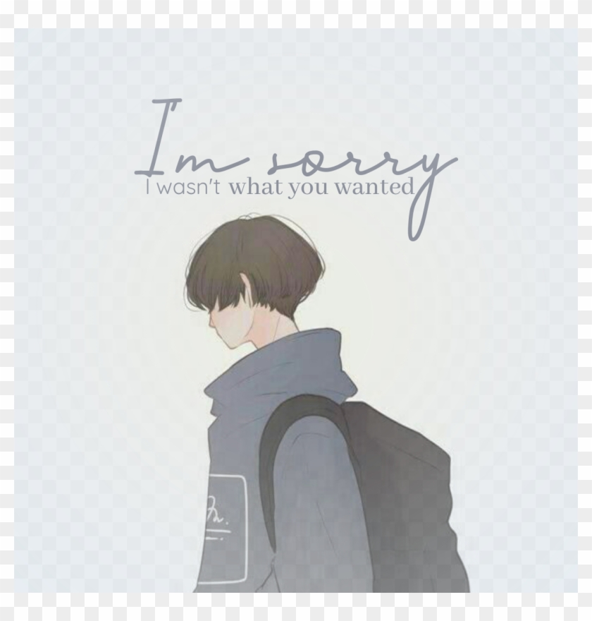 “i'm Sorry I Wasn't What You Wanted - Anime Korean Boy Clipart #3501544