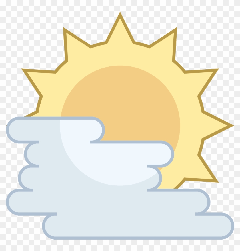 Día Con Niebla Icon Clipart