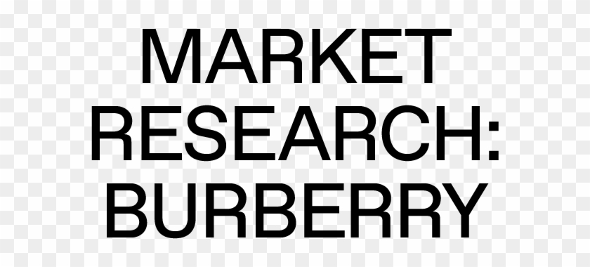 Market Research - Burberry - Pkf International Limited Clipart #3501790