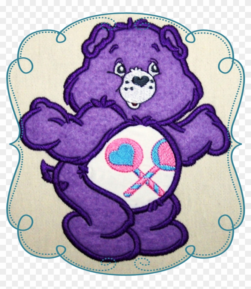 Lollipop Cuddle Bear - Cartoon Clipart #3501796