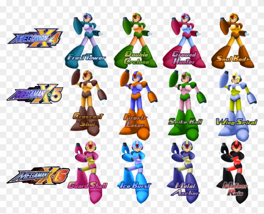 Relevant X's Body - Mega Man X5 Clipart #3502368