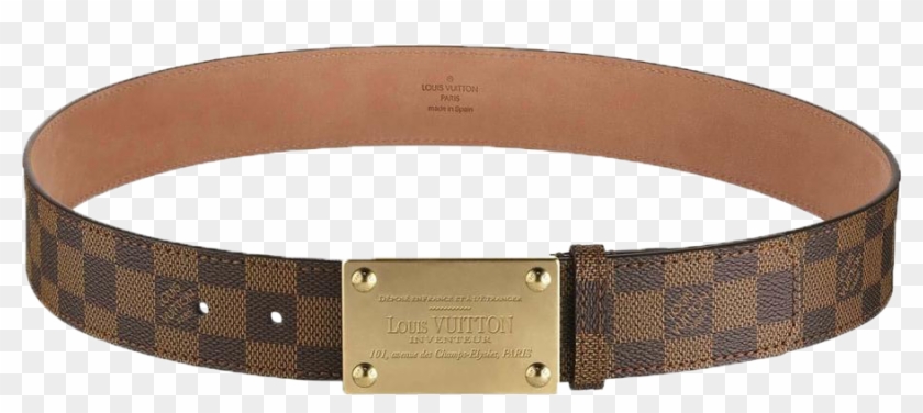 Louis Vuitton Inventeur Damier Belt - Louis Vuitton Belt Psd Clipart #3502443