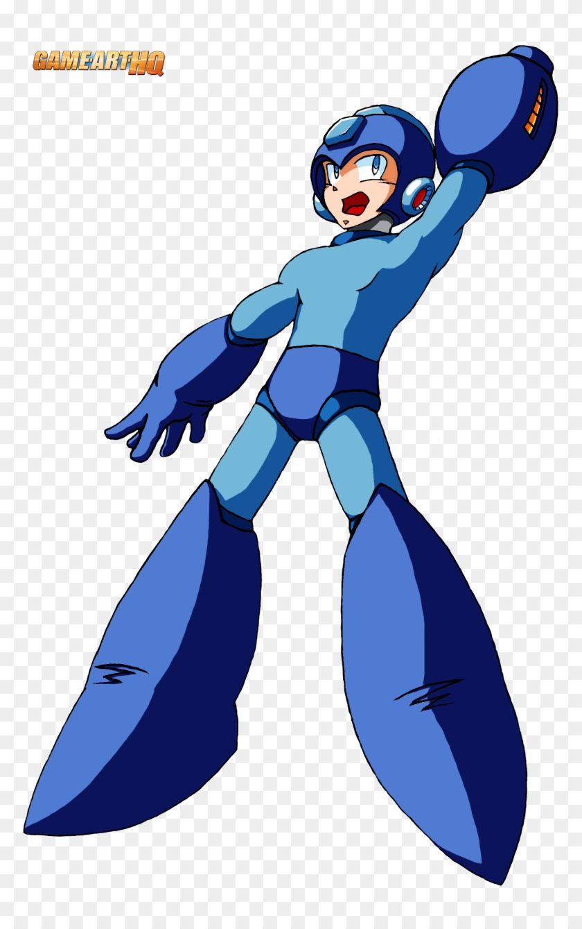 Mega Man Dr - Character Mega Man Drawing Clipart #3502475