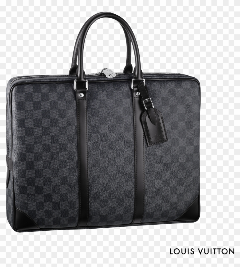 With Smooth Leather Trimmings And A Spacious Interior, - Womens Louis Vuitton Briefcase Clipart #3502538