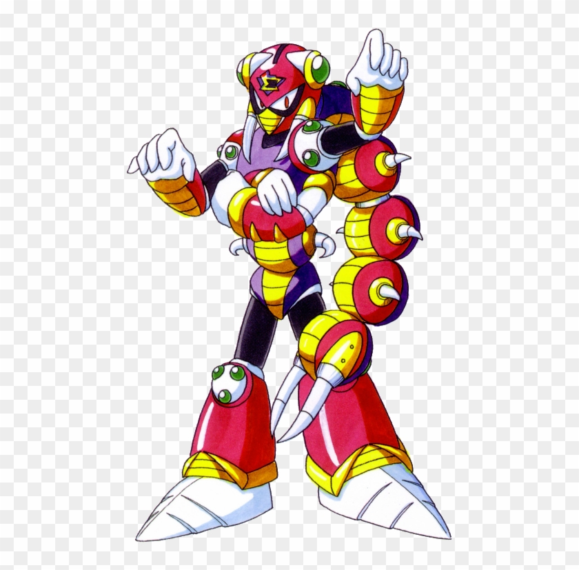 Megaman X2 Magna Centipede Clipart