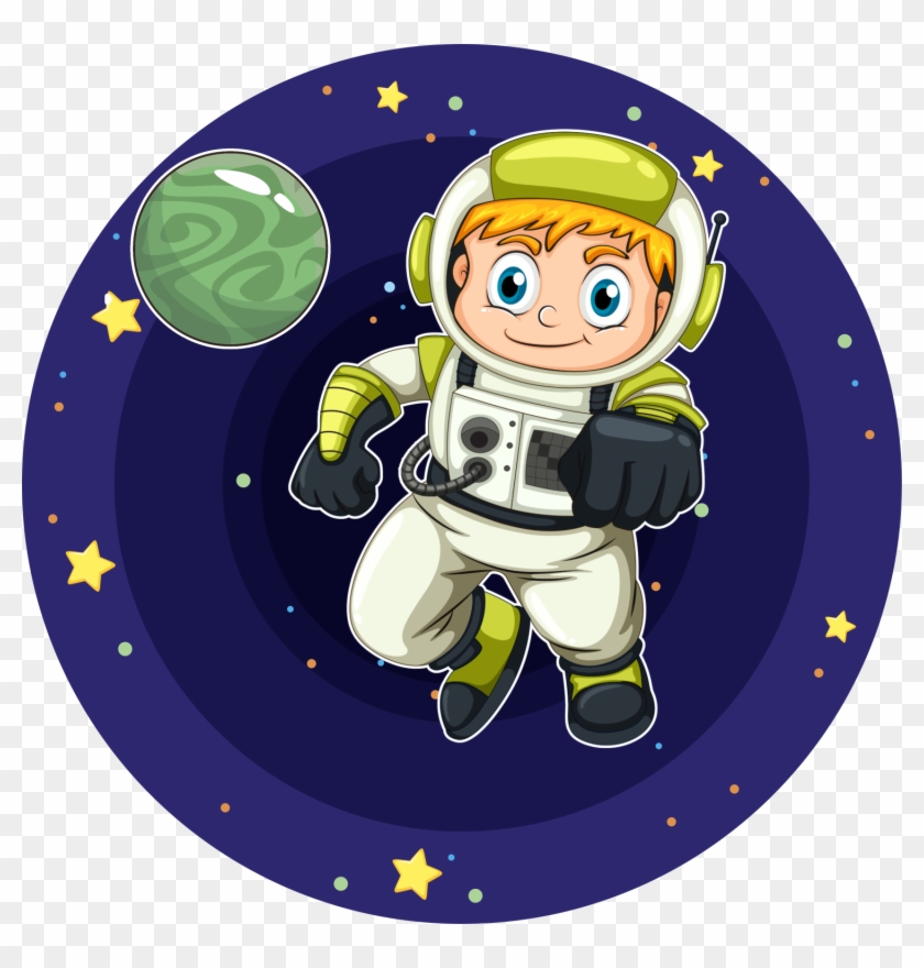 Astronaut Vector Baby - Astronaut Clipart