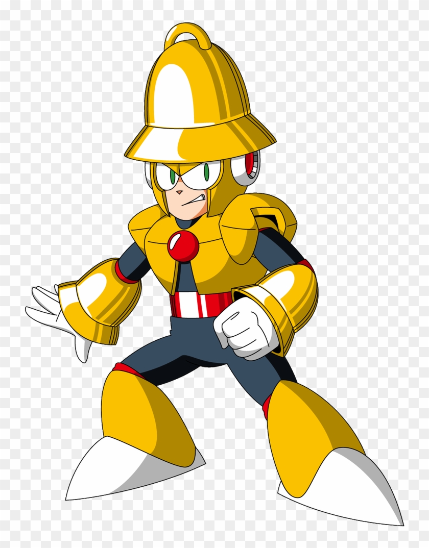 Pin Van Rutger Vdc Op Mega Man New Characters - Mega Man Bell Man Clipart #3503095
