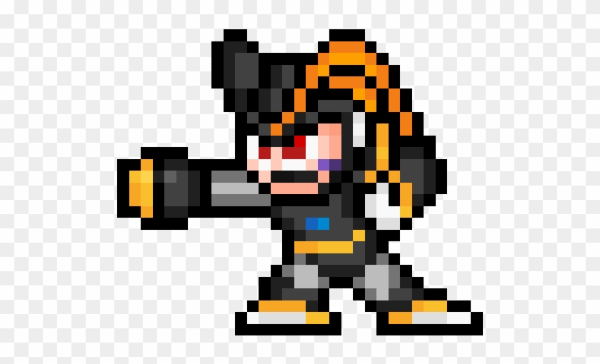 Bass Nes Remastered - Bass Megaman 8 Bits Clipart