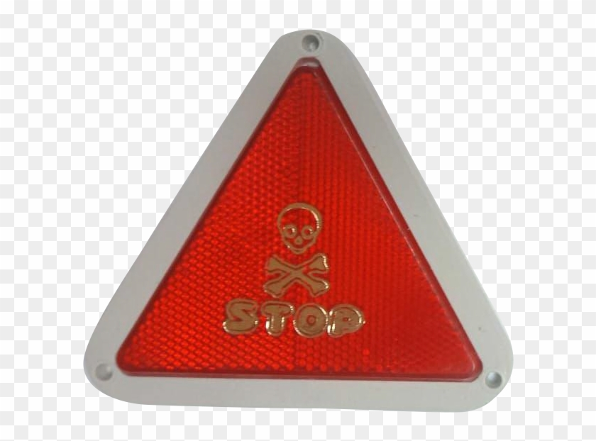 T2852 Eye Cat Triangle 50no Small Red - Traffic Sign Clipart