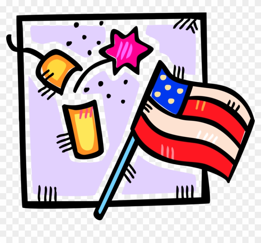 Vector Illustration Of Firecracker Fireworks Noise Clipart #3503330