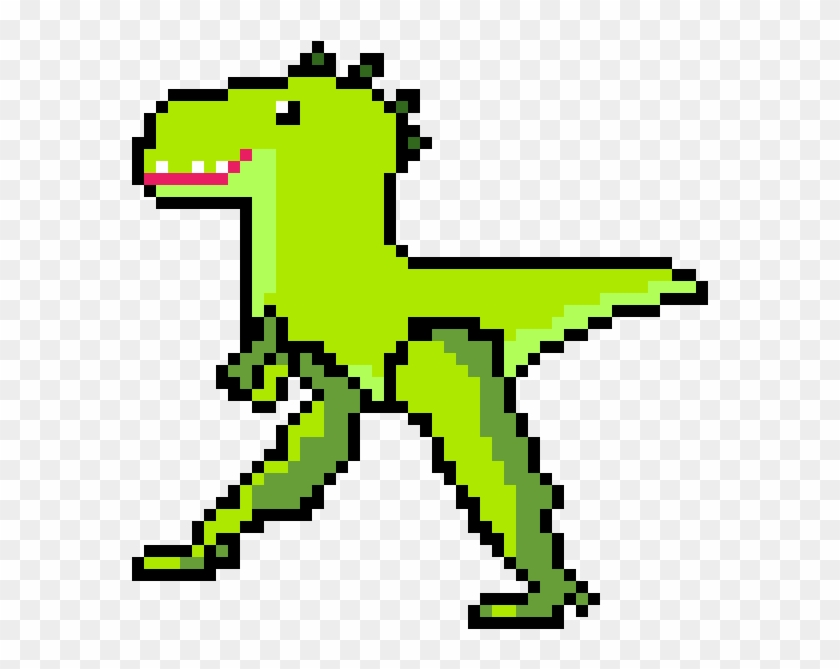 Second Animation For Pixel Saurus - Illustration Clipart #3503522