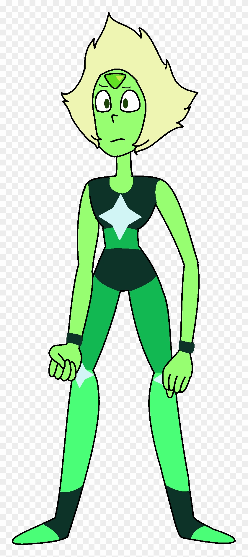 [oc] Momswap Au Crystal Gem Peridot - Su Peridot Crystal Gem Clipart #3504239