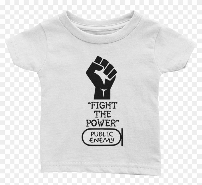"fight The Power" - Active Shirt Clipart