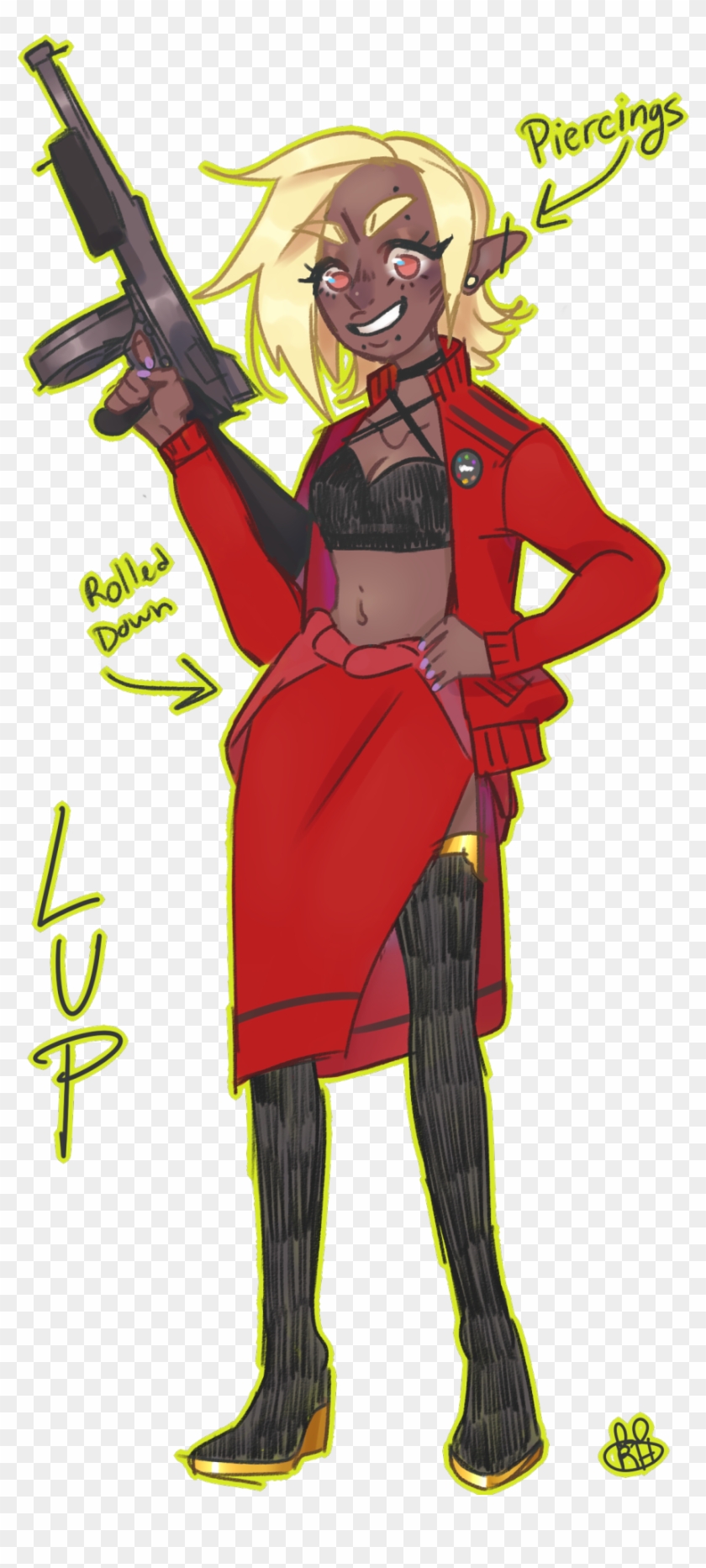 Nose Piercing Question - Cartoon Clipart