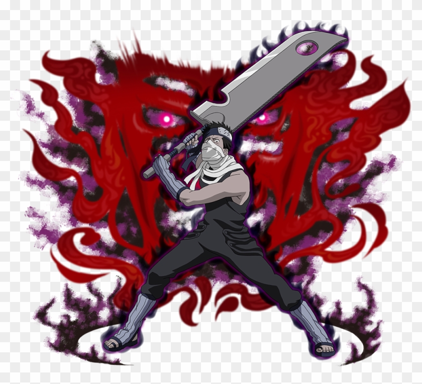 7 Swordsman Of The Mist - Zabuza Momochi Clipart #3504739