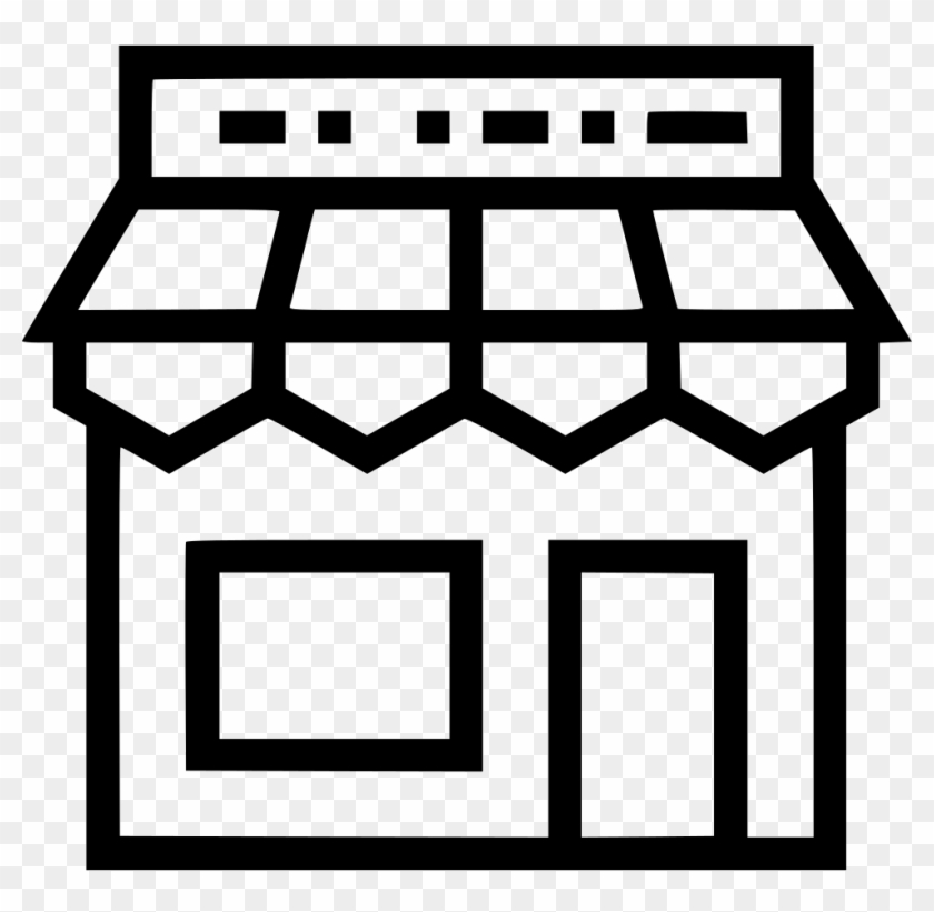 Png File - Shop House Icon Png Clipart #3504869