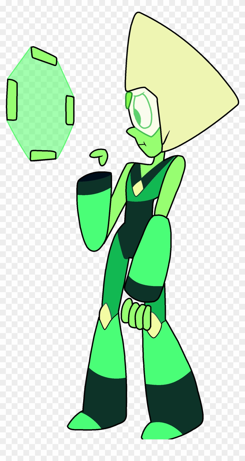 Hola De Nuevo A Todos Mis Bloguers, Hoy La Entrada - Peridot Steven Universe Limb Enhancers Clipart #3505063