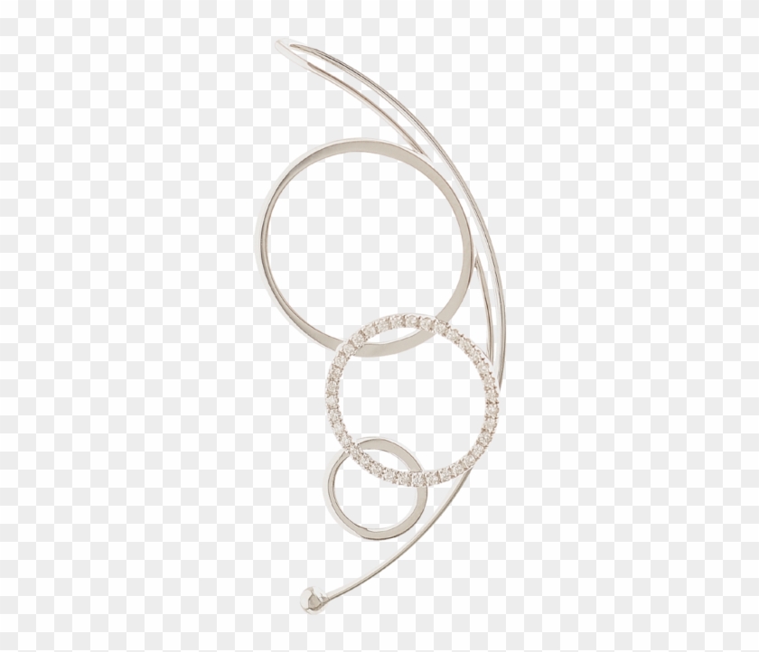 Double Bubble Earcuff - Body Jewelry Clipart #3505355