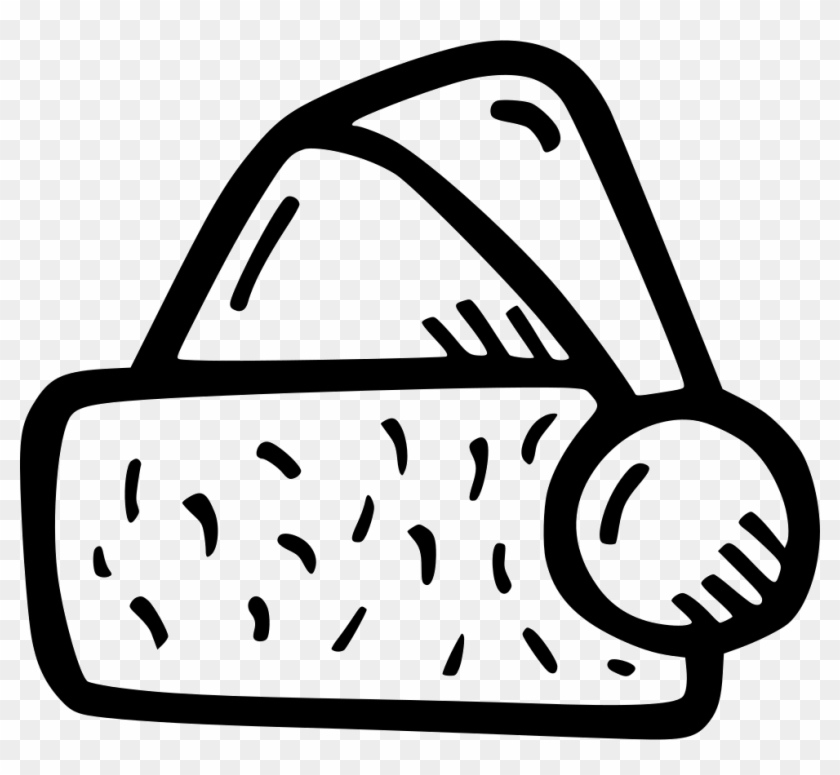 Santas Hat Comments Clipart