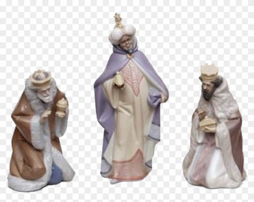 Three Wise Men Nativity - Porcelain The Three Wise Men Clipart #3505542