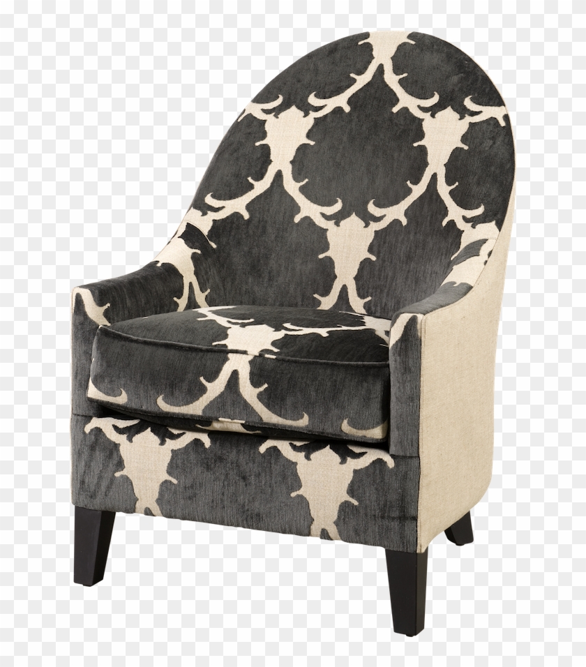 Jsf 2988 Camelblack Chair Front - Club Chair Clipart