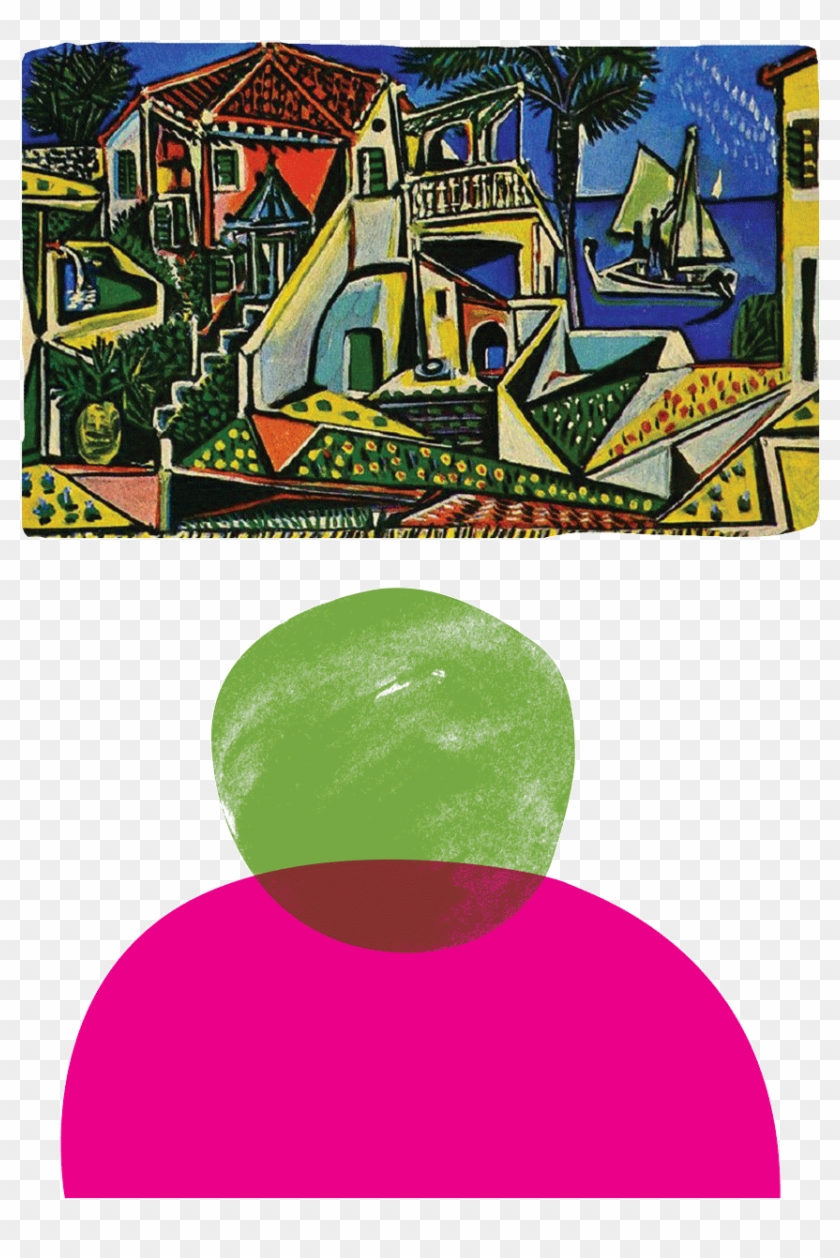 During The Nazi Occupation Of Paris, Picasso And Other - Picasso Paysage Méditerranéen Clipart