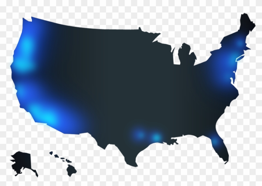 Metropolitan Police Department - Colorful United States Map Clipart