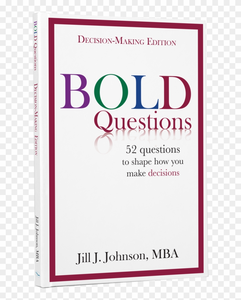 Bold Questions Series Decision Making Edition - Book Cover Clipart #3506559