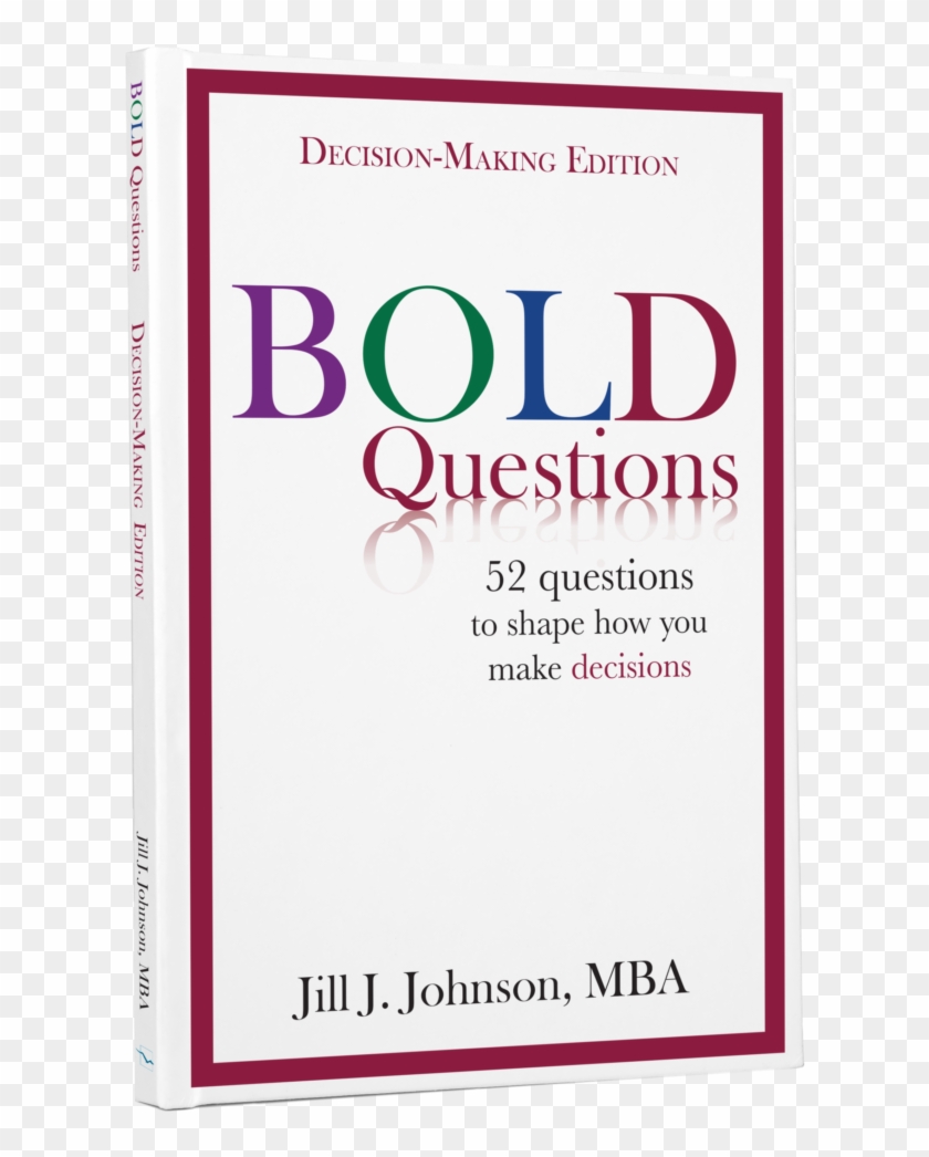 Bold Questions Series Decision Making Edition - Book Cover Clipart