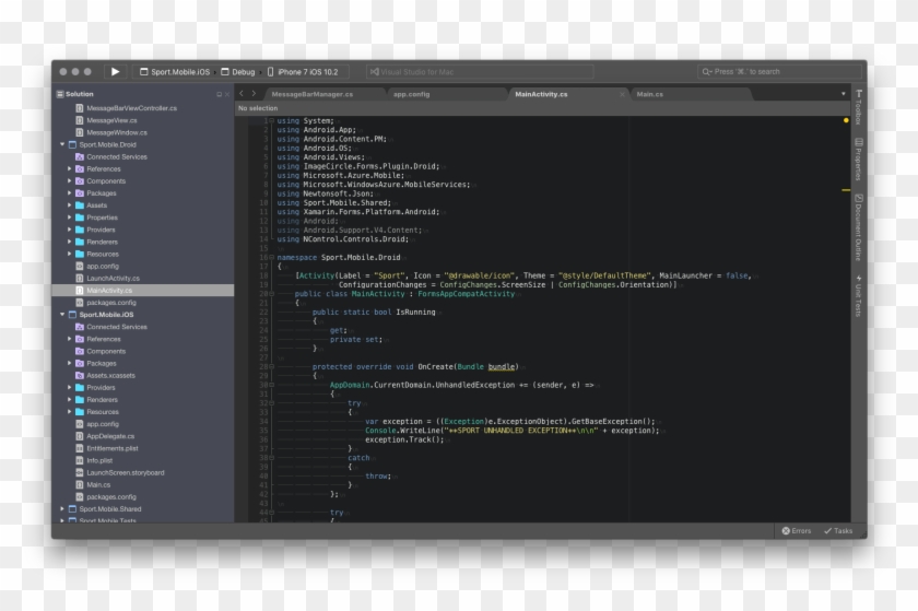 Microsoft Has Released This Week The Preview 3 Release - Visual Studio Ide For Mac Clipart