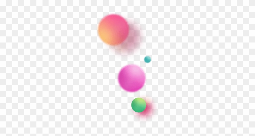 #colored #bubble #ball #blur - Circle Clipart #3507250