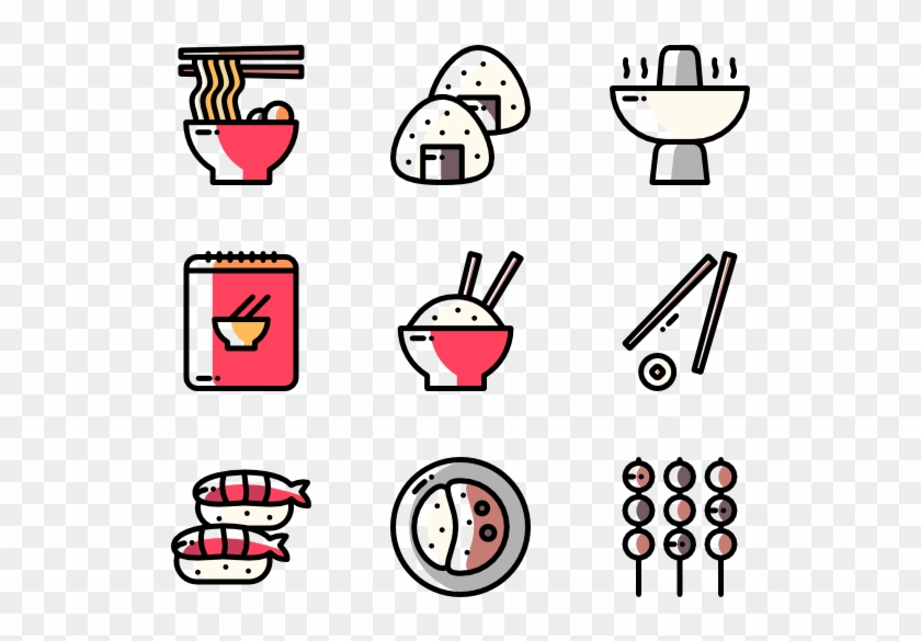 Asian Food Restaurant Clipart #3507552