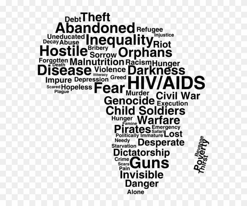 Africa - Problems In Africa Clipart #3507945