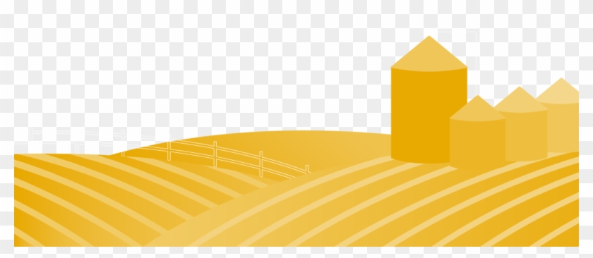 Grain Field - Graphic Design Clipart #3507990