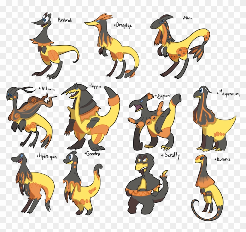 Download 371kib, 894x894, Heliolisk Variations By Bowselle97-d8udnjn - Heliolisk Variants Clipart