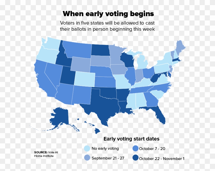 First Votes Already Cast - State Has The Most Serial Killers Clipart