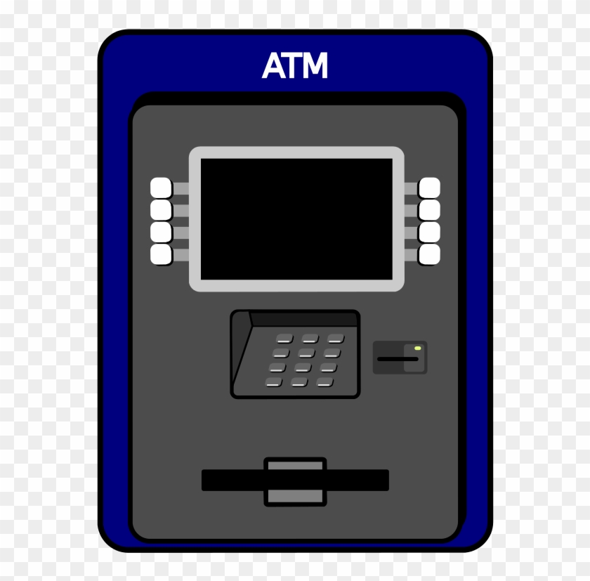 Free Simple Atm Machine Clip Art Bulletin Boards Png - Atm Transparent Png
