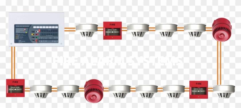 Fire Alarms Dublin System Graphic - Fire Alarm System Clipart #3508965