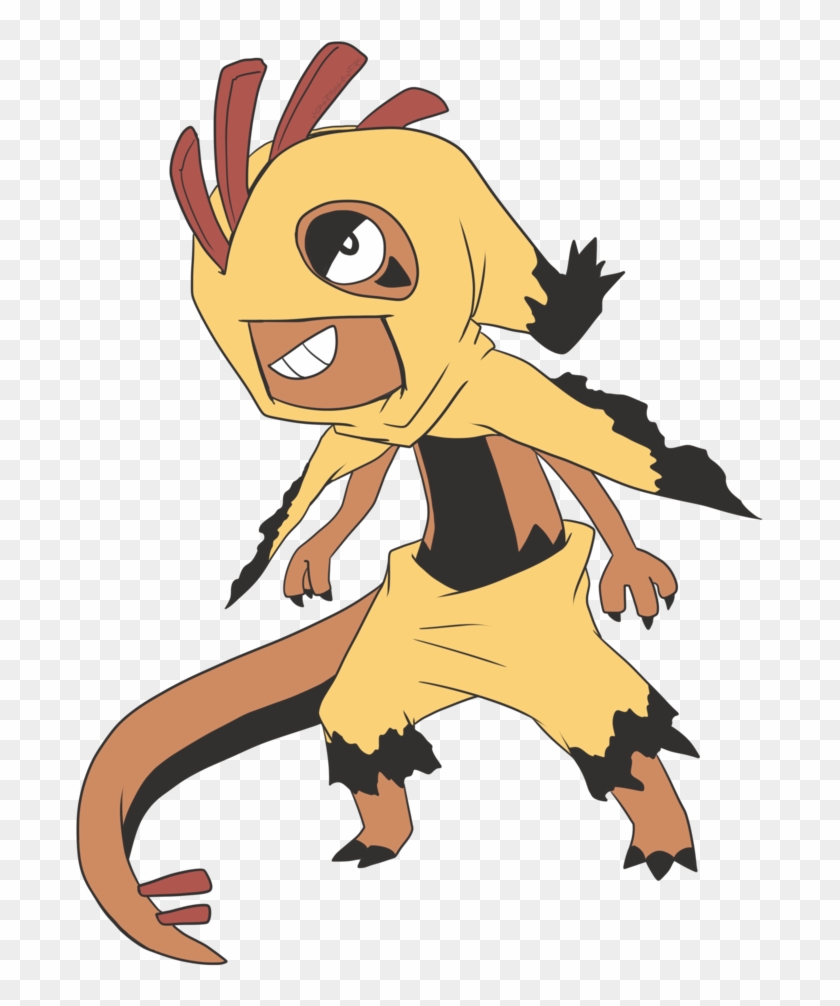 187kib, 781x1022, Mega Scrafty By Lyfthelm-d6y2csc - Pokemon Scraggy Mega Evolution Clipart
