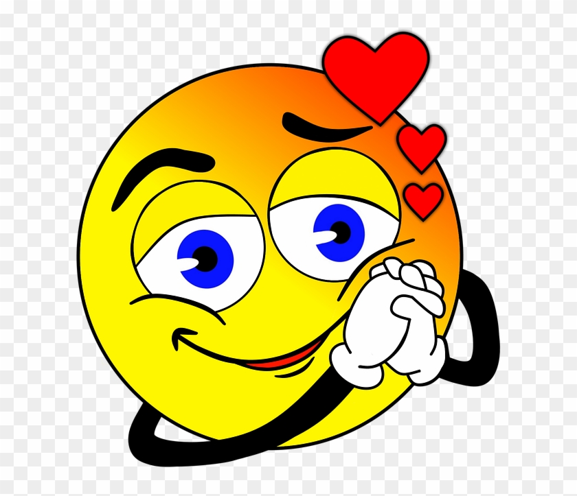 Smilie, Smiley, Love, Yellow, Face, Comic, Emotion - Smiley Face Clipart