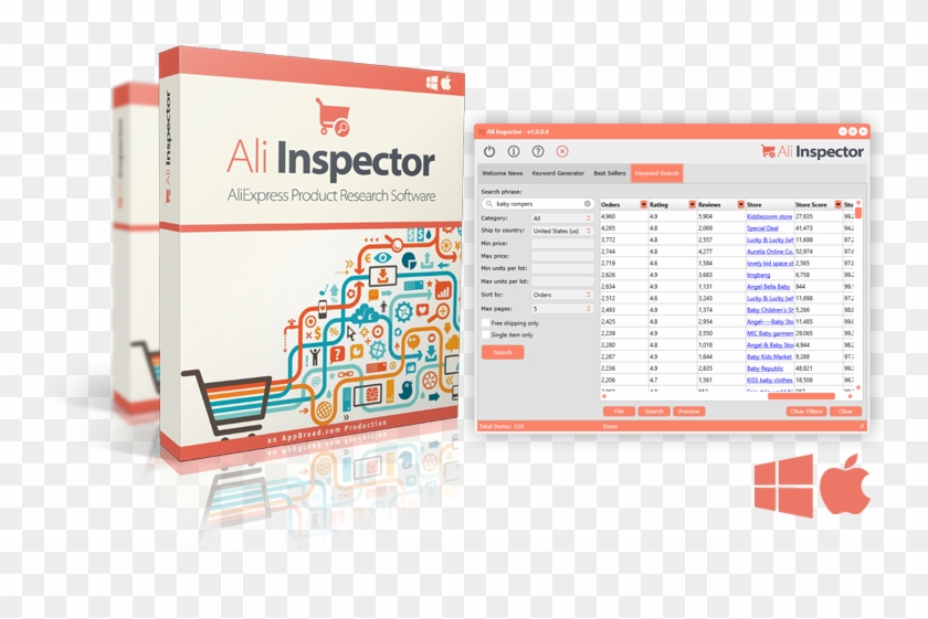 Ali Inspector Aliexpress Product Research Software - Ali Inspector Clipart #3509739