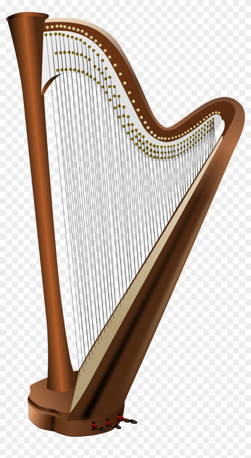 El Arpa Y El Cuatro Son Instrumentos Musicales De Cuerda - Plywood Clipart #3509973