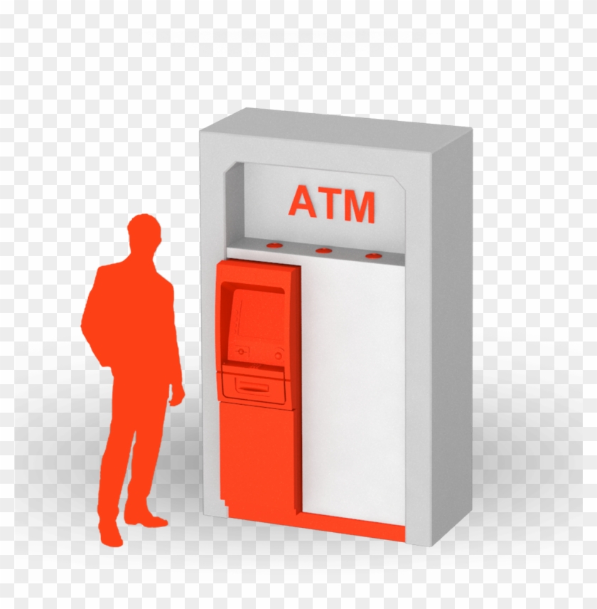 Atm Square - Door Clipart #3510036