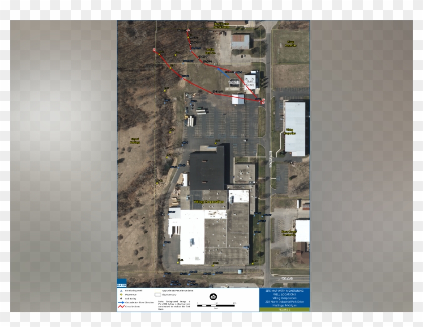 Company Finds Very High Pfas Levels Near Its West Michigan - Floor Plan Clipart #3510051
