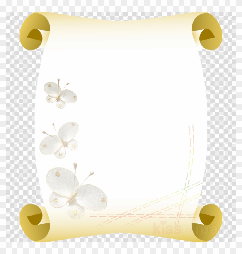 Parchment Clipart Paper Parchment Scroll - Clip Art - Png Download