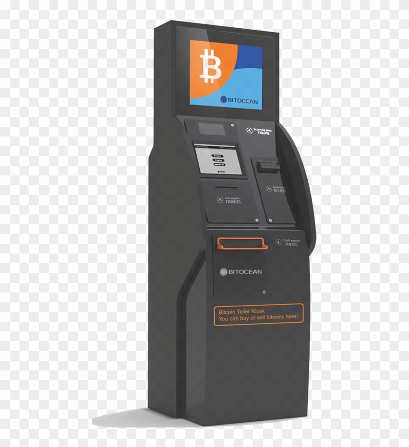 How Do I Get Bitcoin - Bitcoin Atm Png Clipart #3510238